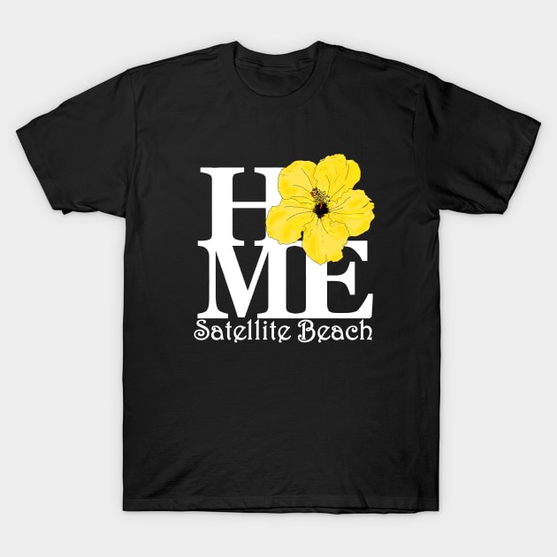 HOME Satellite Beach Yellow Hibiscus T-Shirt by SatelliteBeach